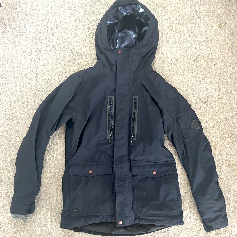 Quiksilver Dark & Stormy 17 Snowboard/Ski Jacket (Medium)